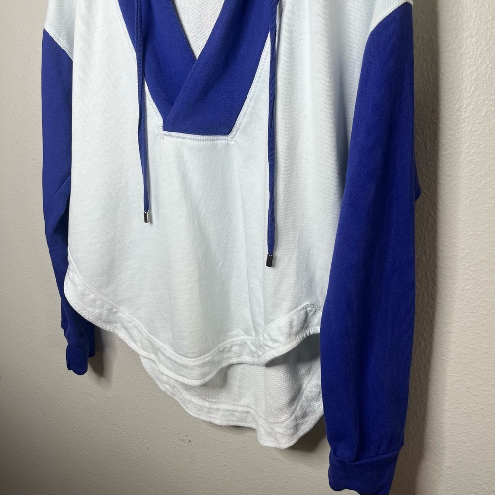 Anthropologie Pilcro Wharfside V Neck Pullover Hoodie Sweater - Picture 6 of 11